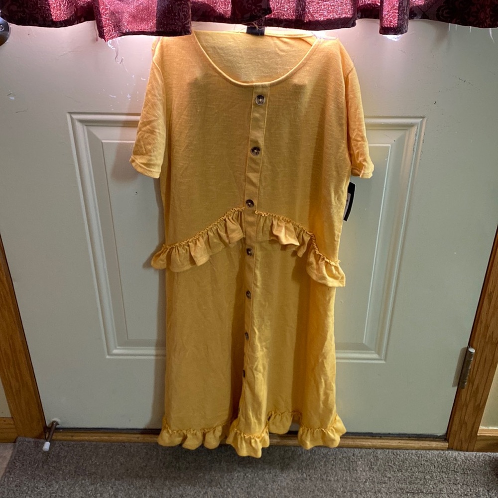 NWT Yellow Dress